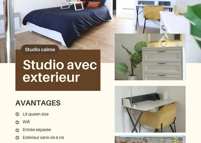 Apartamento Calme Avec Exterieur Et Entree Autonome